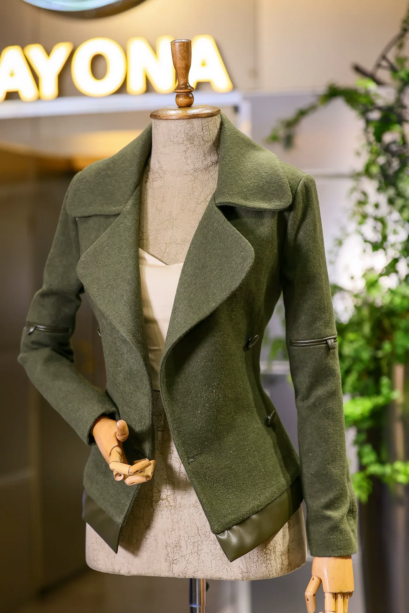Manteau en laine
