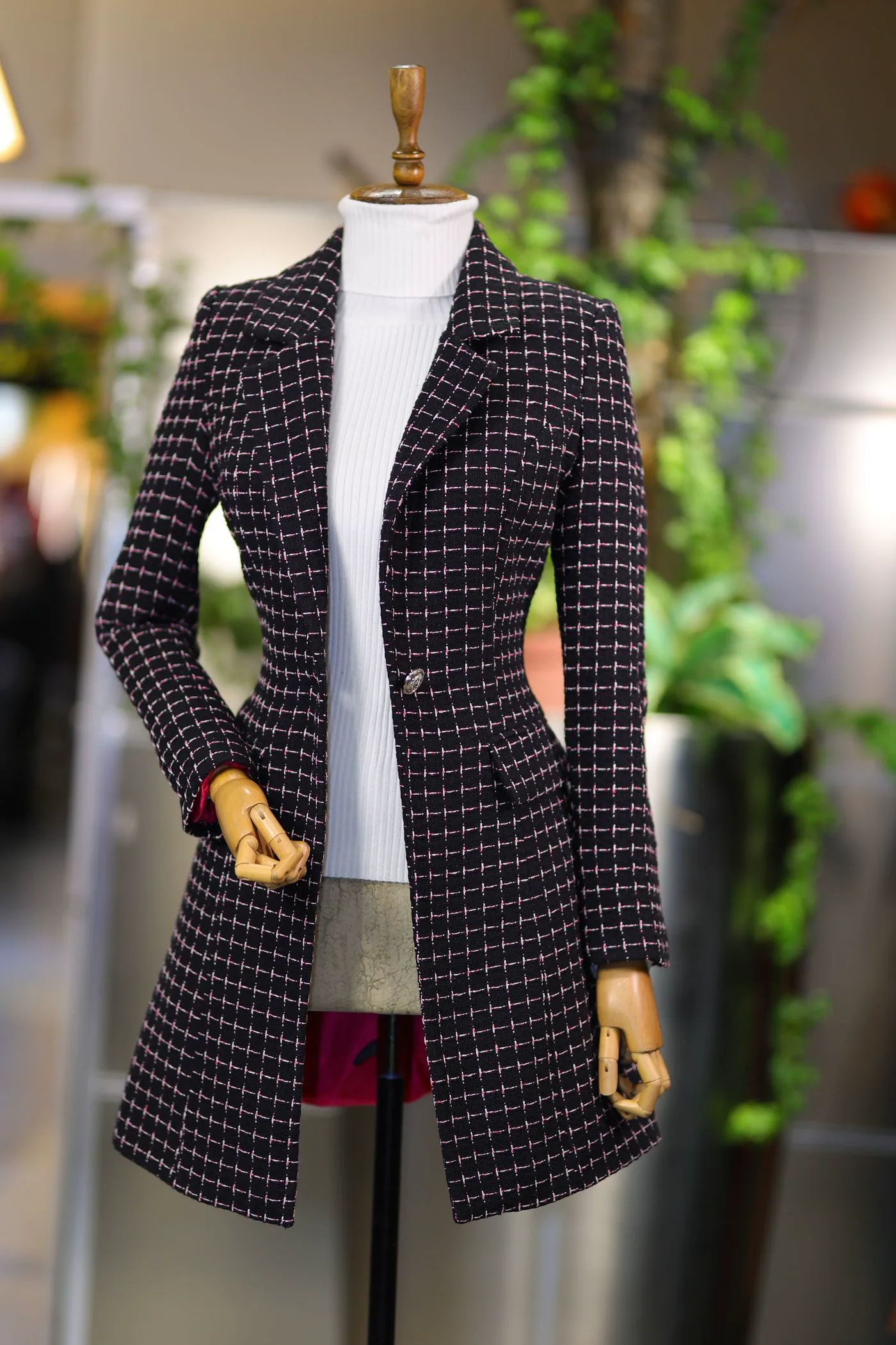 Manteau en laine — vue 3