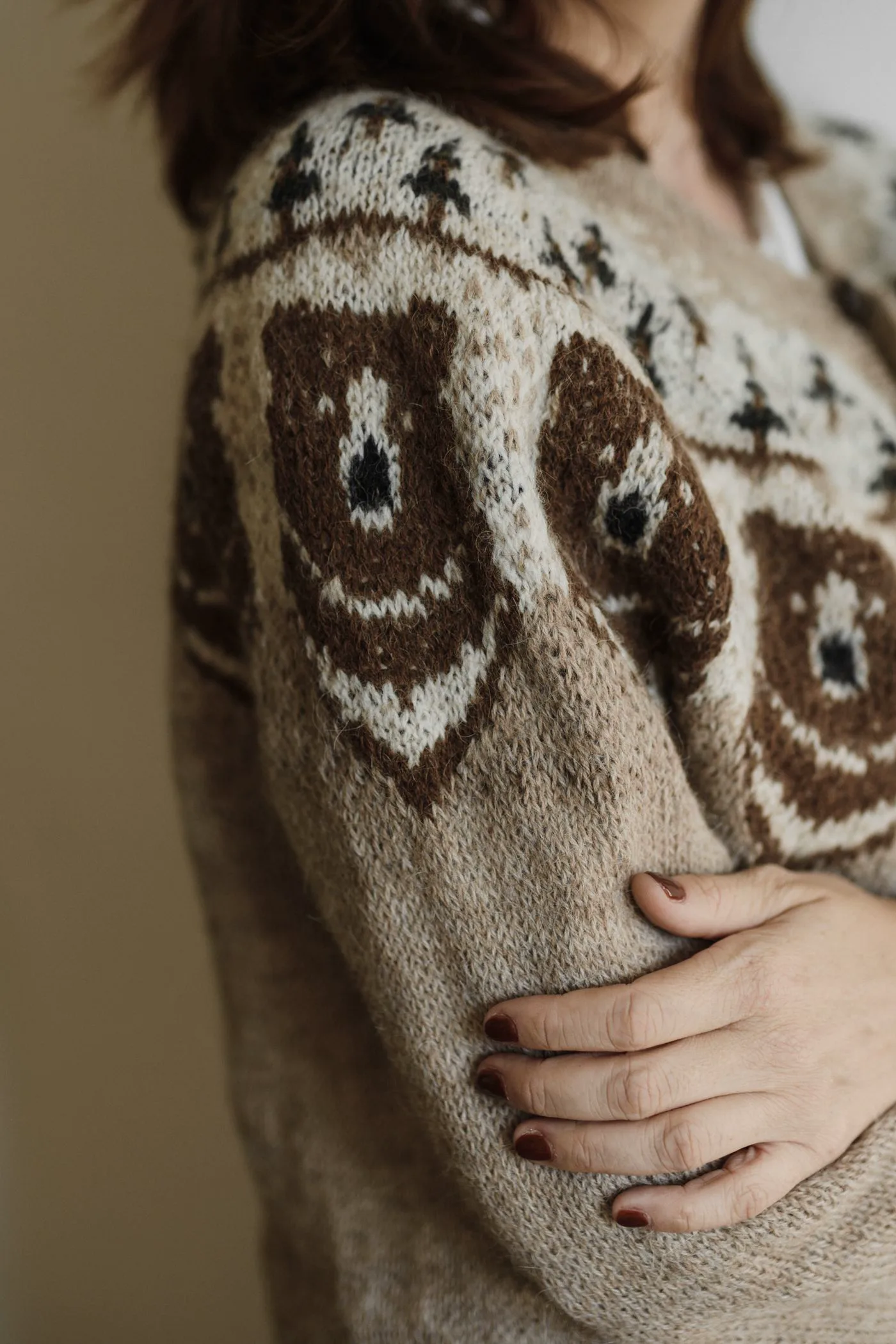 Cardigan en laine — vue 3
